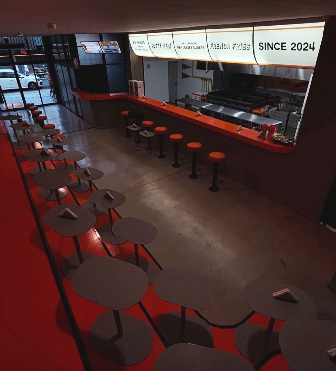 Sliders interior